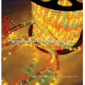 100m / rouleau jaune LED décoration corde lumière